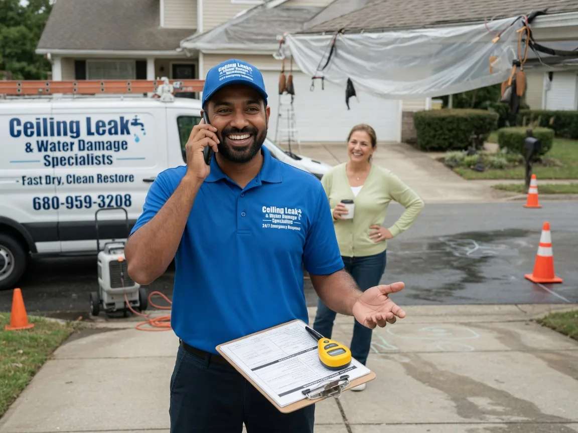 Ceiling Leak Cleanup Nickelsville, VA FAQs